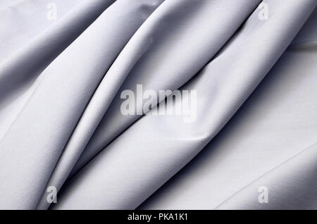 Tessuto in cotone con elastan, camicie, grigio Foto Stock
