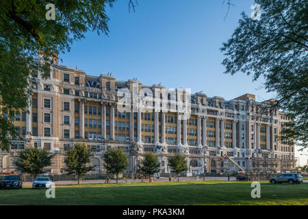 Cook County Hospital durante i lavori di ristrutturazione Foto Stock
