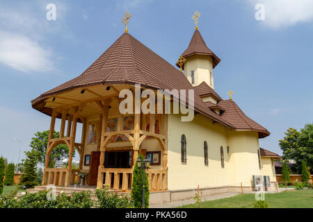 La Biserica Sfântul Ioan Gură de Aur (Chiesa di San Giovanni Crisostomo) a Bucarest, in Romania. Foto Stock