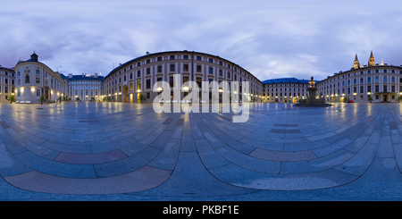 Visualizzazione panoramica a 360 gradi di Castello di Praga