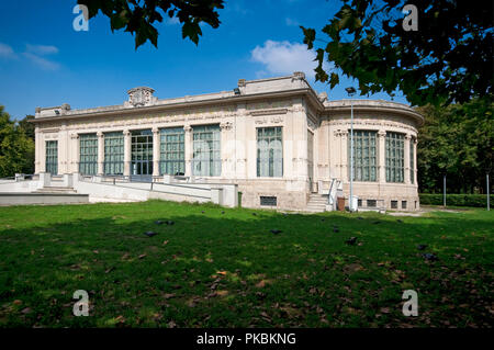 L'Italia, Lombardia, Milano, Vittorio Formentano Park ex Largo Marinai d'Italia, Palazzina Liberty di Alberto Migliorini Foto Stock