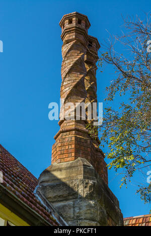 La twisted camini di Gleniffer Brae a Wollongong Australia Foto Stock