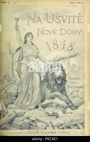 Immagine dalla pagina 859 di 'Na úsvitě nové doby. Dějiny roku 1848. v zemích českých. [Con illustrazioni, inclusi i ritratti e facsimili.]' . Foto Stock