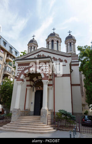 La Chiesa Zlătari (Biserica Zlătari) a Bucarest, in Romania. Foto Stock