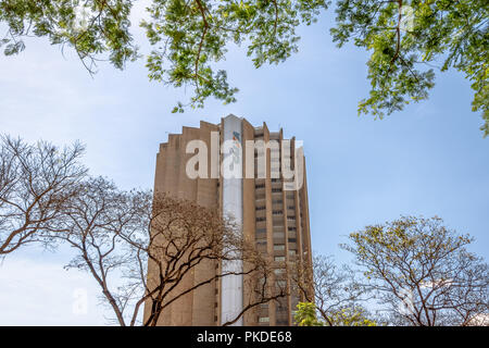 Caixa Economica Federal Bank Headquarters - Brasilia, Distrito Federal, Brasile Foto Stock