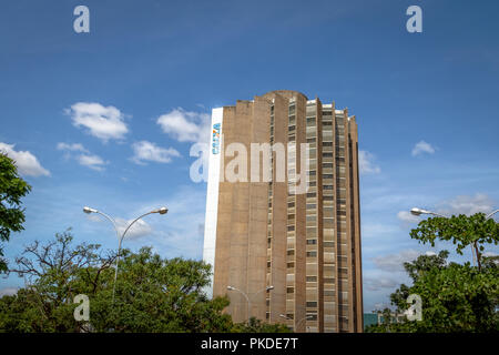 Caixa Economica Federal Bank Headquarters - Brasilia, Distrito Federal, Brasile Foto Stock