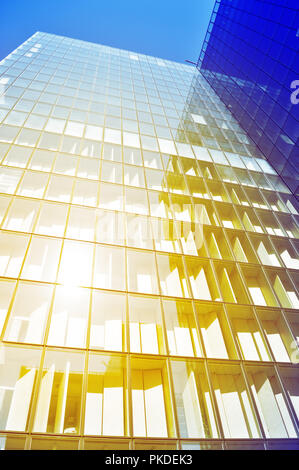 Biblioteca nazionale di Francia - Francois Mitterrand (Bibliotheque Nationale) a Parigi - frammento. Foto Stock