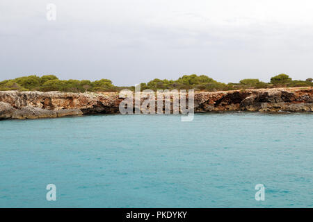 Cami de Cavalls, percorso trekking intorno a Minorca, Isole Baleari, Spagna Foto Stock