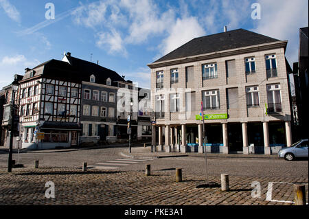 Impressioni del comune Stavelot dei Cantoni dell'Est (Belgio, 23/02/2014) Foto Stock