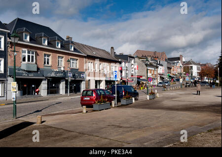 Impressioni del comune Stavelot dei Cantoni dell'Est (Belgio, 23/02/2014) Foto Stock