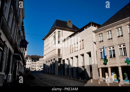 Impressioni del comune Stavelot dei Cantoni dell'Est (Belgio, 15/11/2011) Foto Stock