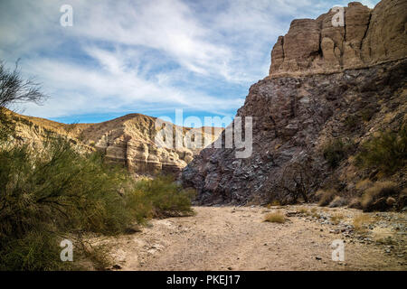 La Mecca Hills in scaletta escursione a Palm Spring, California Foto Stock