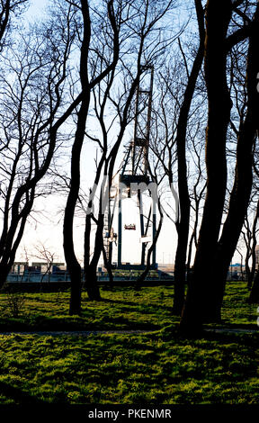 Il porto di Zeebrugge (Belgio, 29/03/2009) Foto Stock