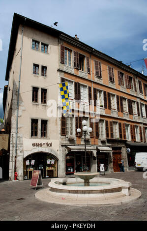 Impressioni di Chambéry, nel dipartimento della Savoia (Francia, 14/06/2010) Foto Stock