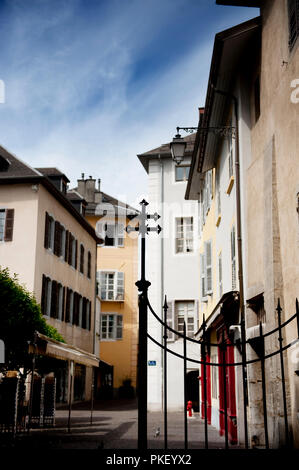 Impressioni di Chambéry, nel dipartimento della Savoia (Francia, 14/06/2010) Foto Stock