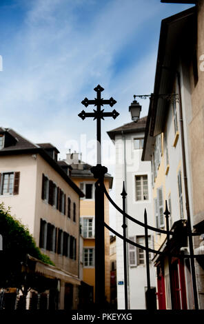 Impressioni di Chambéry, nel dipartimento della Savoia (Francia, 14/06/2010) Foto Stock