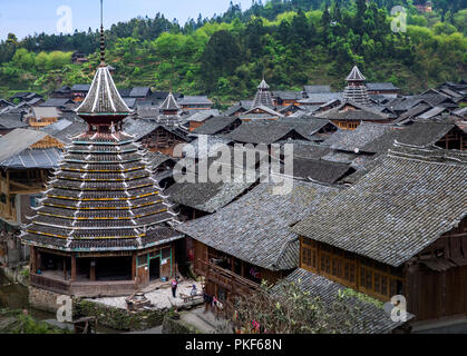 Guizhou Huang Gang DongZhai Foto Stock