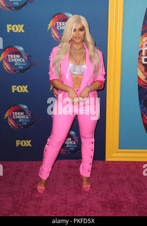 TEEN CHOICE 2018 dotate di: Bebe Rexha dove: Inglewood, California, Stati Uniti quando: 12 Ago 2018 Credit: FayesVision/WENN.com Foto Stock