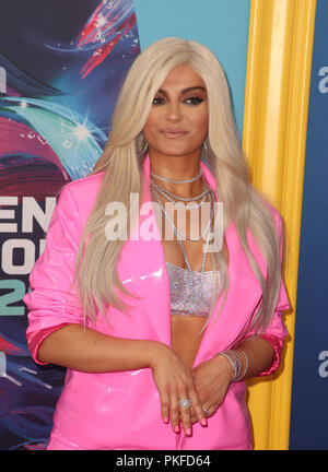 TEEN CHOICE 2018 dotate di: Bebe Rexha dove: Inglewood, California, Stati Uniti quando: 12 Ago 2018 Credit: FayesVision/WENN.com Foto Stock