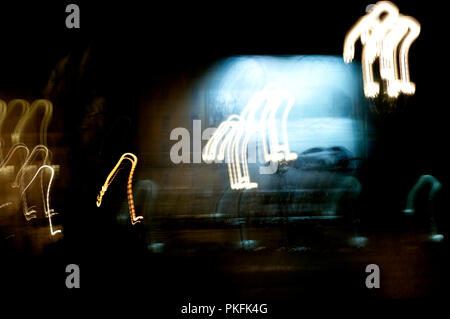 Notte impressioni di Torino in Piemonte (Italia, 20/06/2010) Foto Stock