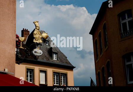 Impressioni del comune Echternach (Granducato del Lussemburgo, 01/07/2009) Foto Stock