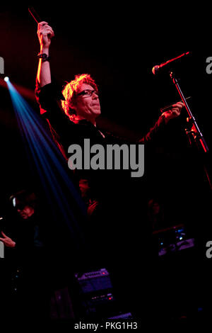 Inglese postpunk band psichedelica di pellicce al peccatore's Day festival di Hasselt (Belgio, 31/10/2010) Foto Stock