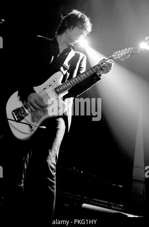 Inglese postpunk band psichedelica di pellicce al peccatore's Day festival di Hasselt (Belgio, 31/10/2010) Foto Stock