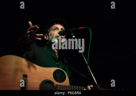 Milano, Italia - 12 Settembre 2018: American indie rock band di Mercury Rev suona presso il serraglio Music Club. Brambilla Simone Live News fotografo Credito: Simone Brambilla/Alamy Live News Foto Stock