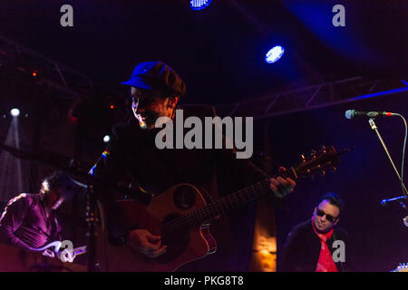 Milano, Italia - 12 Settembre 2018: American indie rock band di Mercury Rev suona presso il serraglio Music Club. Brambilla Simone Live News fotografo Credito: Simone Brambilla/Alamy Live News Foto Stock