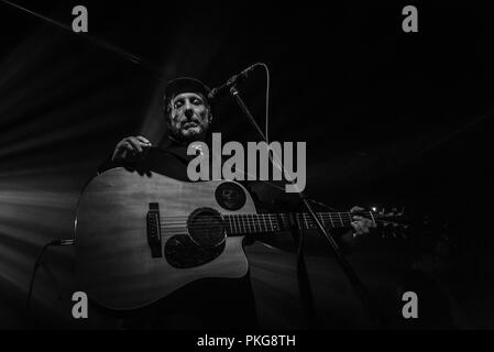 Milano, Italia - 12 Settembre 2018: American indie rock band di Mercury Rev suona presso il serraglio Music Club. Brambilla Simone Live News fotografo Credito: Simone Brambilla/Alamy Live News Foto Stock