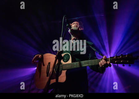 Milano, Italia - 12 Settembre 2018: American indie rock band di Mercury Rev suona presso il serraglio Music Club. Brambilla Simone Live News fotografo Credito: Simone Brambilla/Alamy Live News Foto Stock