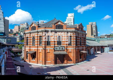 Red House Teatro nel quartiere di Ximen, Taipei Foto Stock