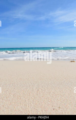 Belle acque blu di Bermuda Foto Stock