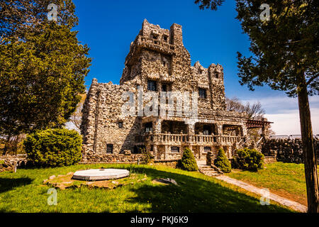 Il castello di Gillette stato parco   East Haddam, Connecticut, Stati Uniti d'America Foto Stock