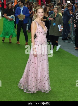 Il Festival Premiere mondiale a Cineworld Leicester Square, Londra lunedì 13 agosto 2018 dotate di: Hannah Tointon dove: Londra, Regno Unito quando: 13 Ago 2018 Credit: WENN.com Foto Stock