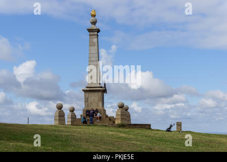 Il monumento su Coombe Hill in Chilterns Buckinghamshire, Inghilterra Regno Unito Regno Unito Foto Stock
