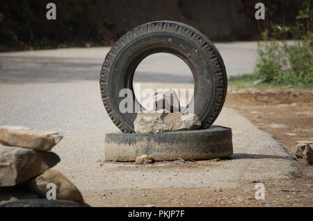 Bhotekoshi rafting, Nepal Foto Stock