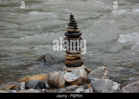 Bhotekoshi rafting, Nepal Foto Stock