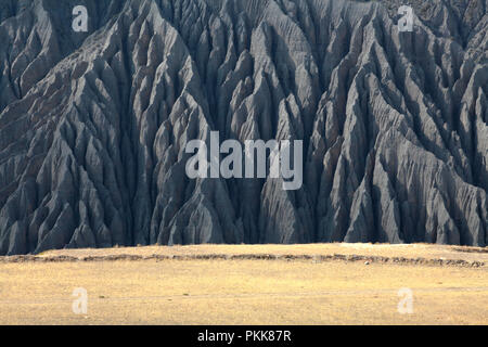 Xinjiang karamay dushanzi grand canyon Foto Stock