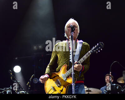 .Paul Weller e la sua band rock Downs Festival, Bristol, settembre 2018. Foto Stock