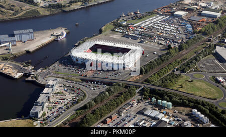 Vista aerea di Middlesbrough FC Riverside Stadium il campo di calcio Foto Stock