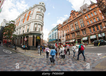 Londra Streetview Foto Stock