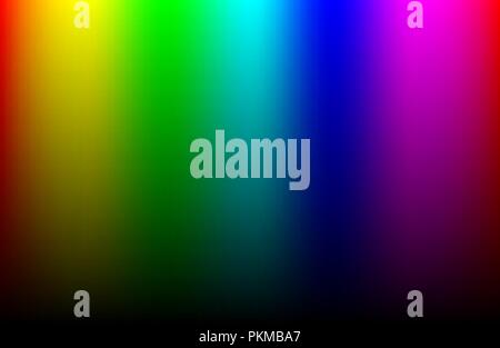 Color Picker guida con toni ombreggiati. Selettore colore tavolozza Illustrazione Vettoriale