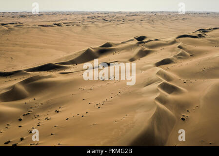 Le dune di sabbia del deserto del Namib, Regione di Erongo, Namibia Foto Stock