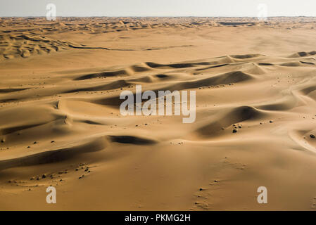 Le dune di sabbia del deserto del Namib, Regione di Erongo, Namibia Foto Stock