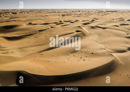 Le dune di sabbia del deserto del Namib, Regione di Erongo, Namibia Foto Stock