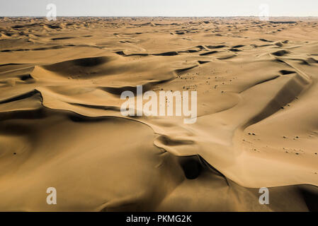 Le dune di sabbia del deserto del Namib, Regione di Erongo, Namibia Foto Stock