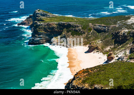 Il Capo di Buona Speranza, Dias beach, Sud oceano Atlantico mare, Sud Africa Foto Stock