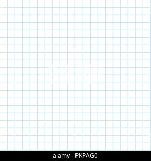 Griglia senza giunture di sfondo foglio rivestito di carta Illustrazione Vettoriale