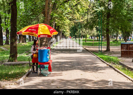 Le immagini dei parchi a Bishkek, la meravigliosa, walkable capitale del Kirghizistan. Foto Stock